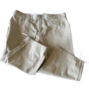 Dickies Pants Khaki Beige Cream Tie Bottom Size 44 X 30